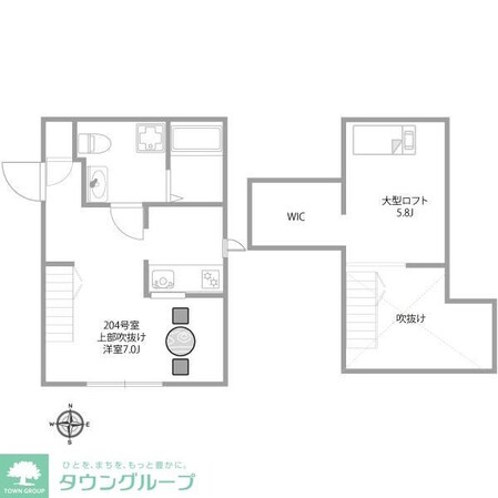 プリマ八王子壱番館の物件間取画像